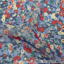 Polyester Water Printed Chiffon Fabric